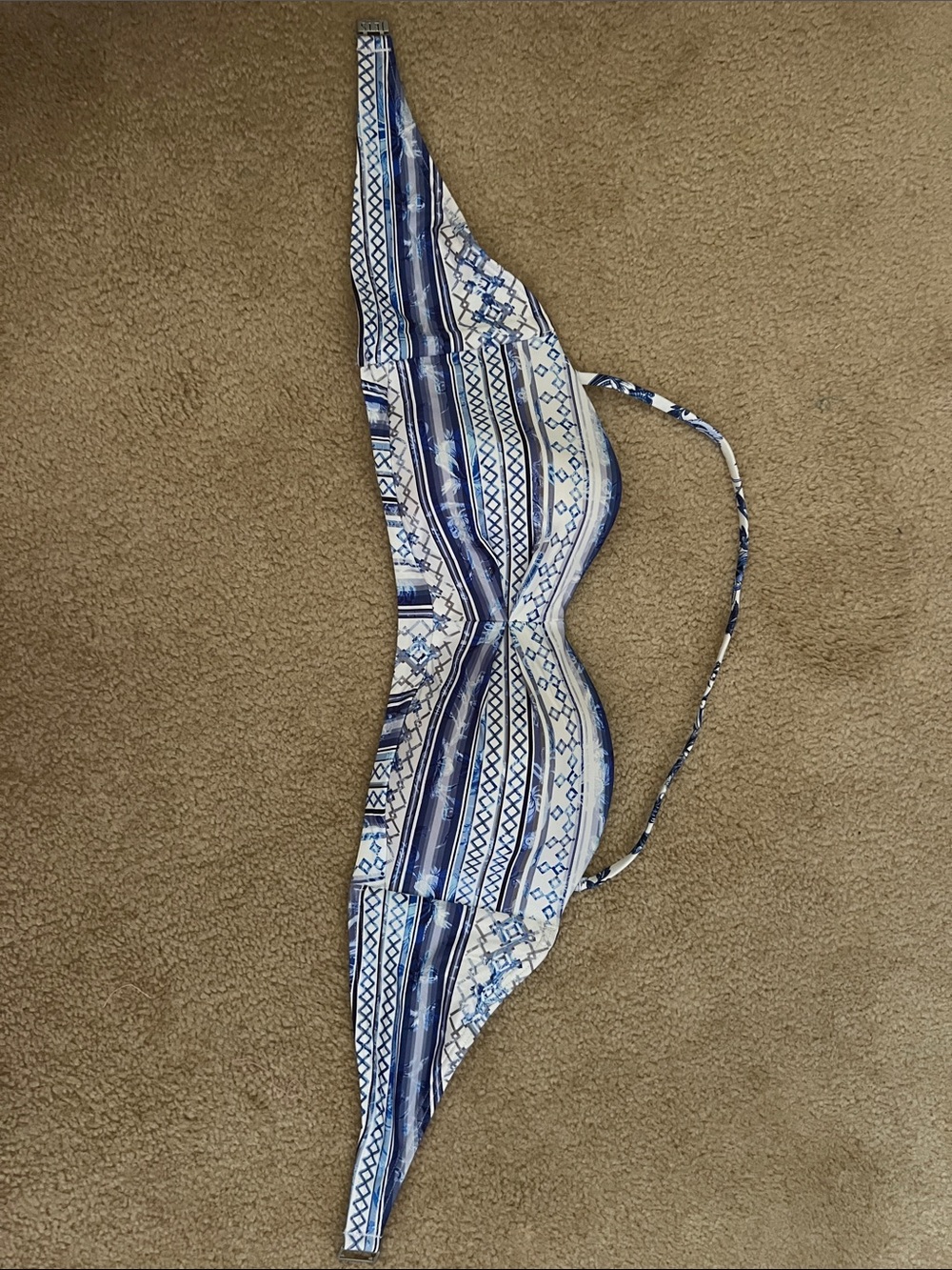 JETS by Jessika Allen bandeau bikini top NWT